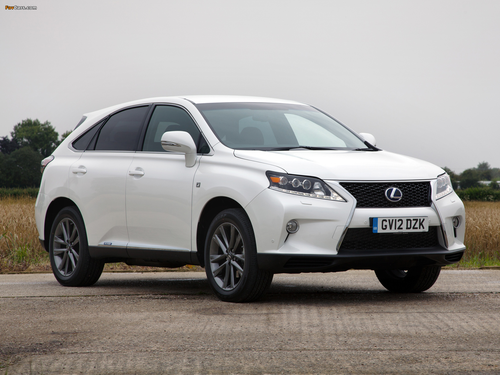 Lexus RX 450h F-Sport UK-spec 2012 wallpapers (1600 x 1200)