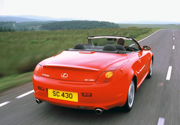 Images of Lexus SC 430 UK-spec 2001–05