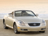 Lexus SC 430 2006–10 wallpapers