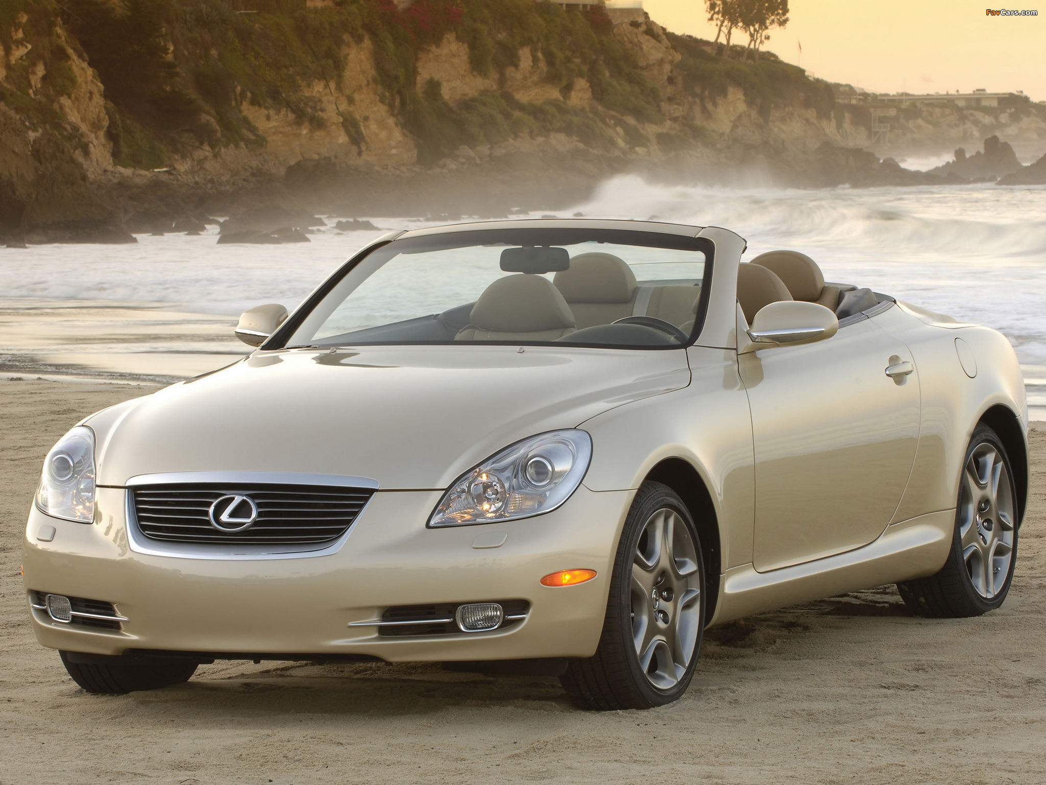 Lexus SC 430 2006–10 wallpapers (2048 x 1536)