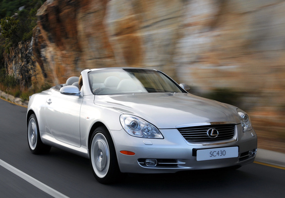 Lexus SC 430 ZA-spec 2008–10 photos