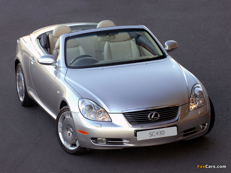 Lexus SC 430 ZA-spec 2008–10 pictures (800 x 600)