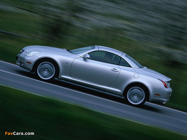 Photos of Lexus SC 430 EU-spec 2001–05 (640 x 480)