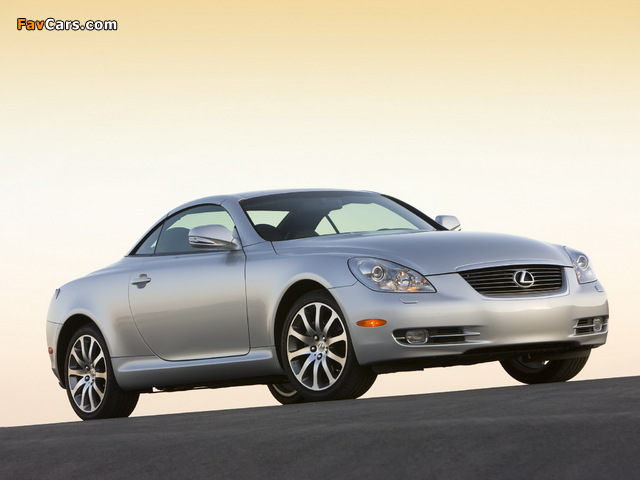 Photos of Lexus SC 430 2006–10 (640 x 480)