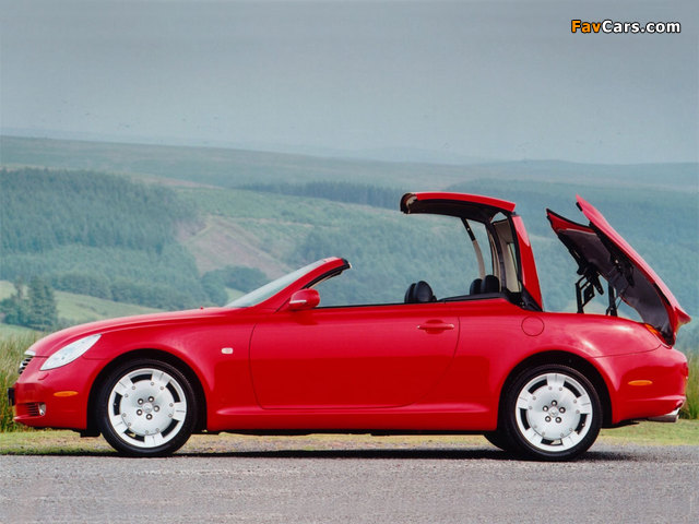 Pictures of Lexus SC 430 UK-spec 2001–05 (640 x 480)