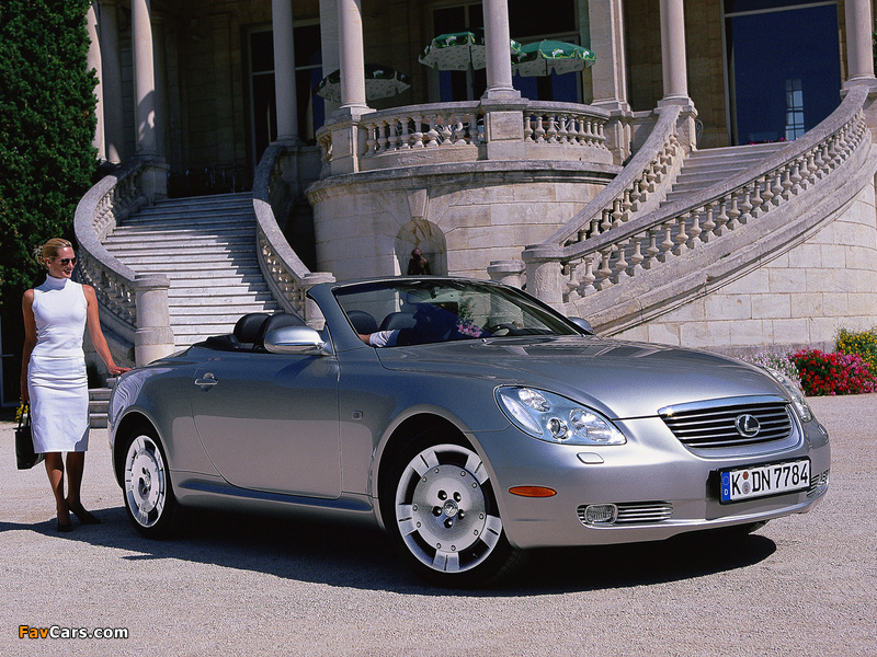 Pictures of Lexus SC 430 EU-spec 2001–05 (800 x 600)