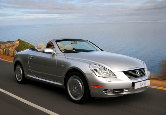 Pictures of Lexus SC 430 ZA-spec 2008–10