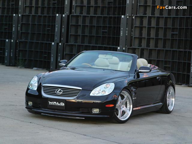 WALD Lexus SC 430 2001–05 wallpapers (640 x 480)