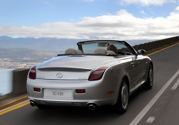 Lexus SC 430 ZA-spec 2008–10 wallpapers