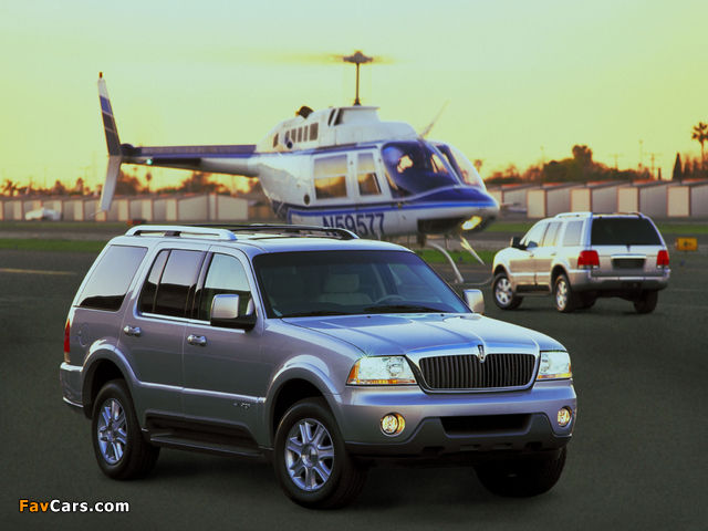 Images of Lincoln Aviator 2002–05 (640 x 480)