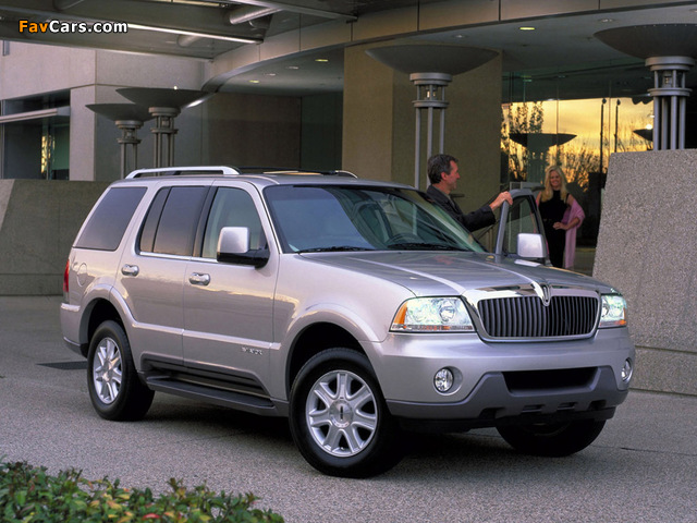 Lincoln Aviator 2002–05 pictures (640 x 480)