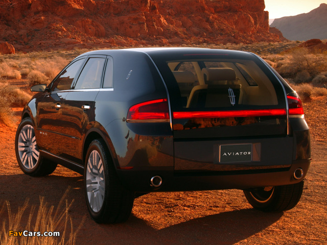 Lincoln Aviator Concept 2004 images (640 x 480)