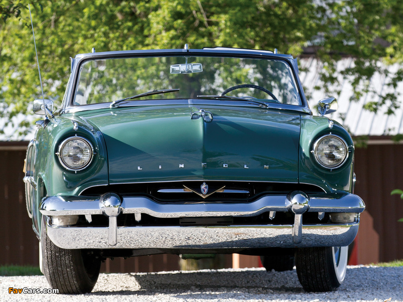 Images of Lincoln Capri Special Custom Convertible (76A) 1953 (800 x 600)