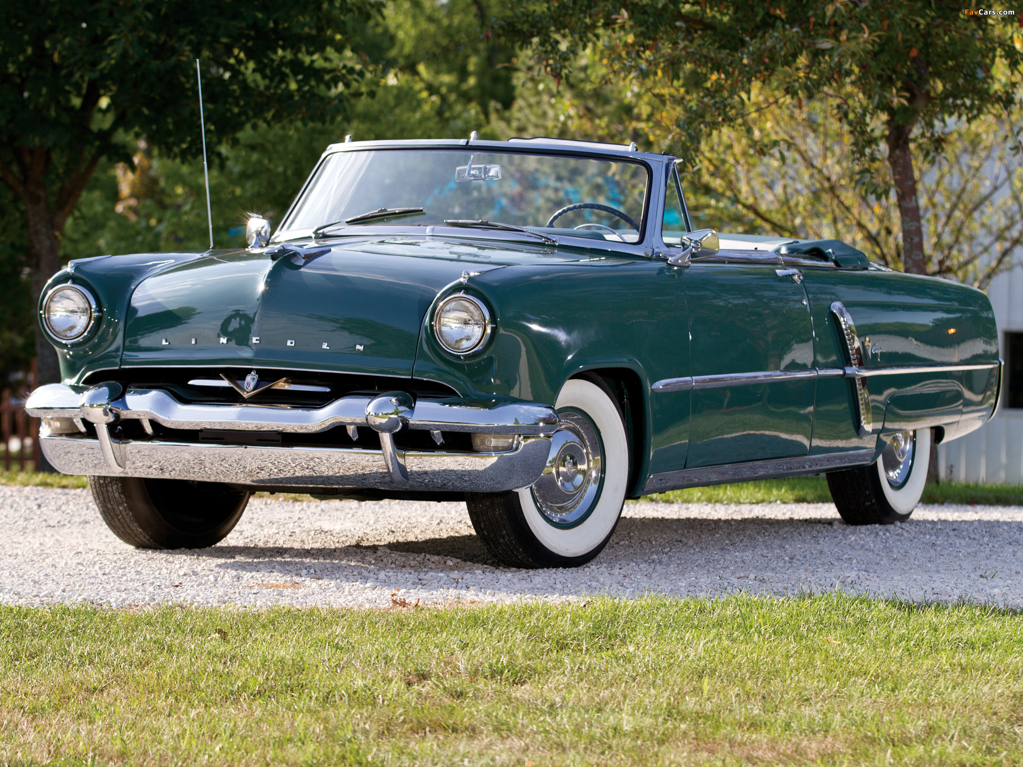 Images of Lincoln Capri Special Custom Convertible (76A) 1953 (2048 x 1536)