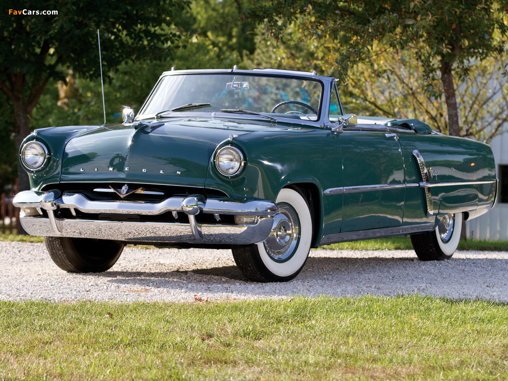 Images of Lincoln Capri Special Custom Convertible (76A) 1953 (1024 x 768)