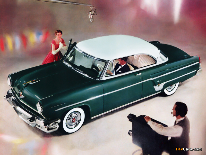 Images of Lincoln Capri Special Custom Hardtop Coupe (60A) 1954 (800 x 600)