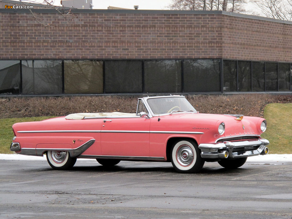 Images of Lincoln Capri Convertible 1955 (1024 x 768)