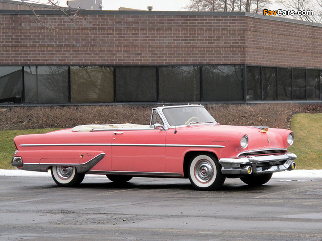 Images of Lincoln Capri Convertible 1955 (640 x 480)