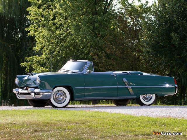 Lincoln Capri Special Custom Convertible (76A) 1953 wallpapers (640 x 480)