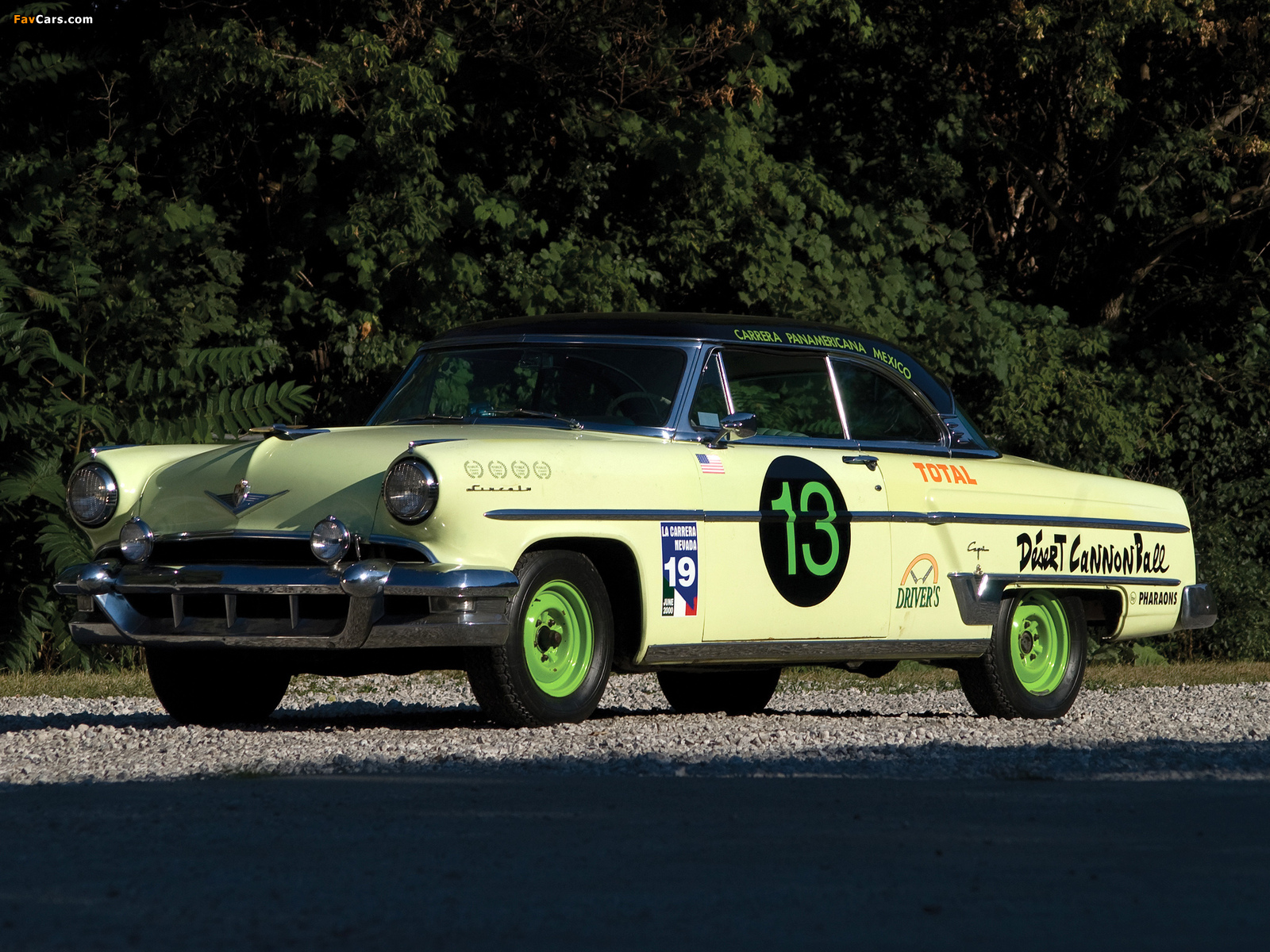 Lincoln Capri Panamericana Road Racer 1954 pictures (1600 x 1200)