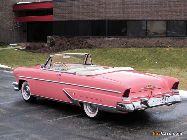 Lincoln Capri Convertible 1955 photos (640 x 480)