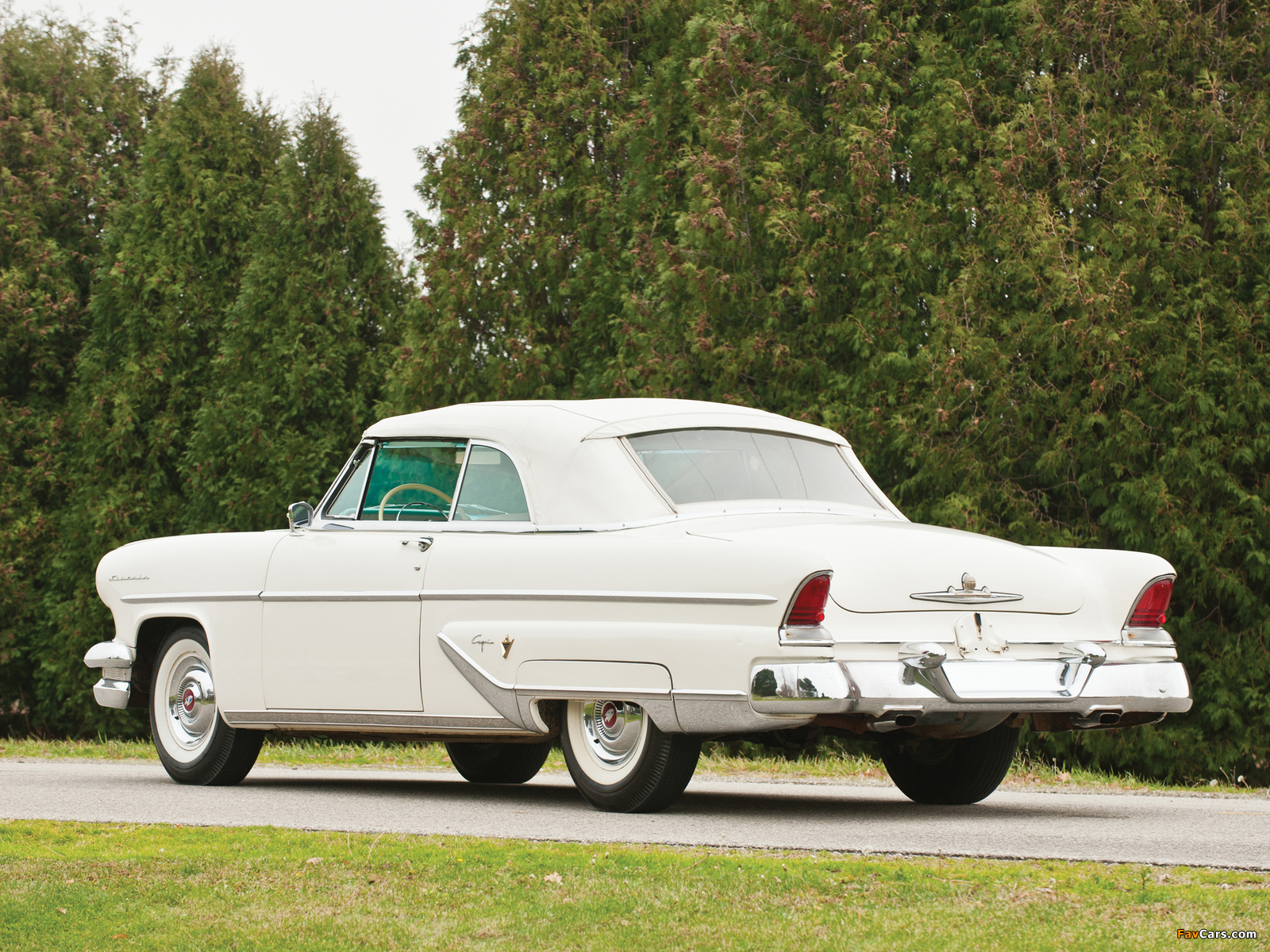 Lincoln Capri Convertible 1955 wallpapers (1600 x 1200)