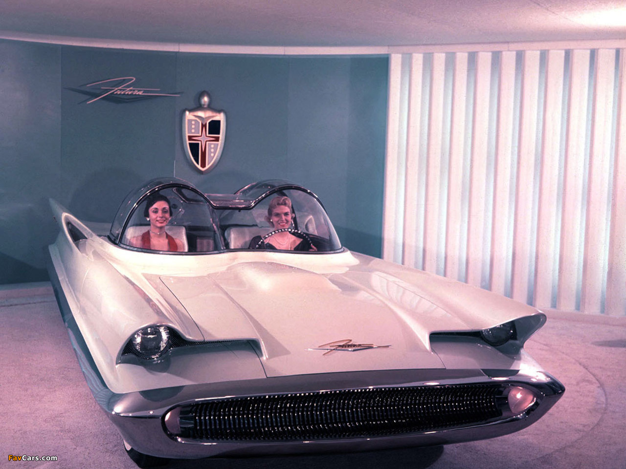 Lincoln Futura Concept Car 1955 wallpapers (1280 x 960)
