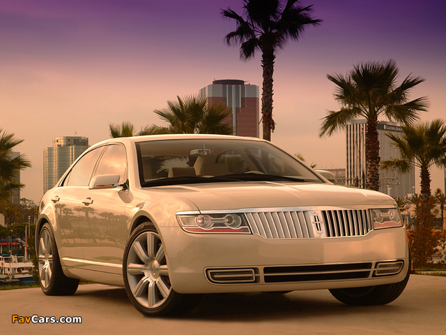 Lincoln Zephyr Concept 2004 pictures (640 x 480)