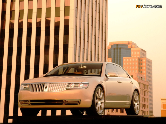 Lincoln Zephyr Concept 2004 wallpapers (640 x 480)