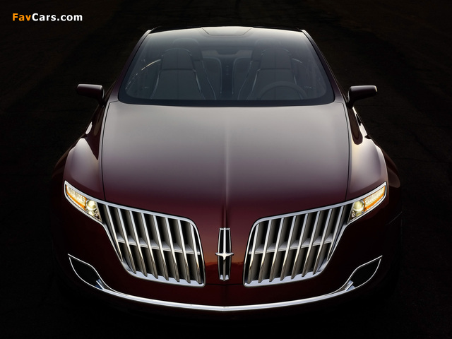 Lincoln MKR Concept 2007 photos (640 x 480)
