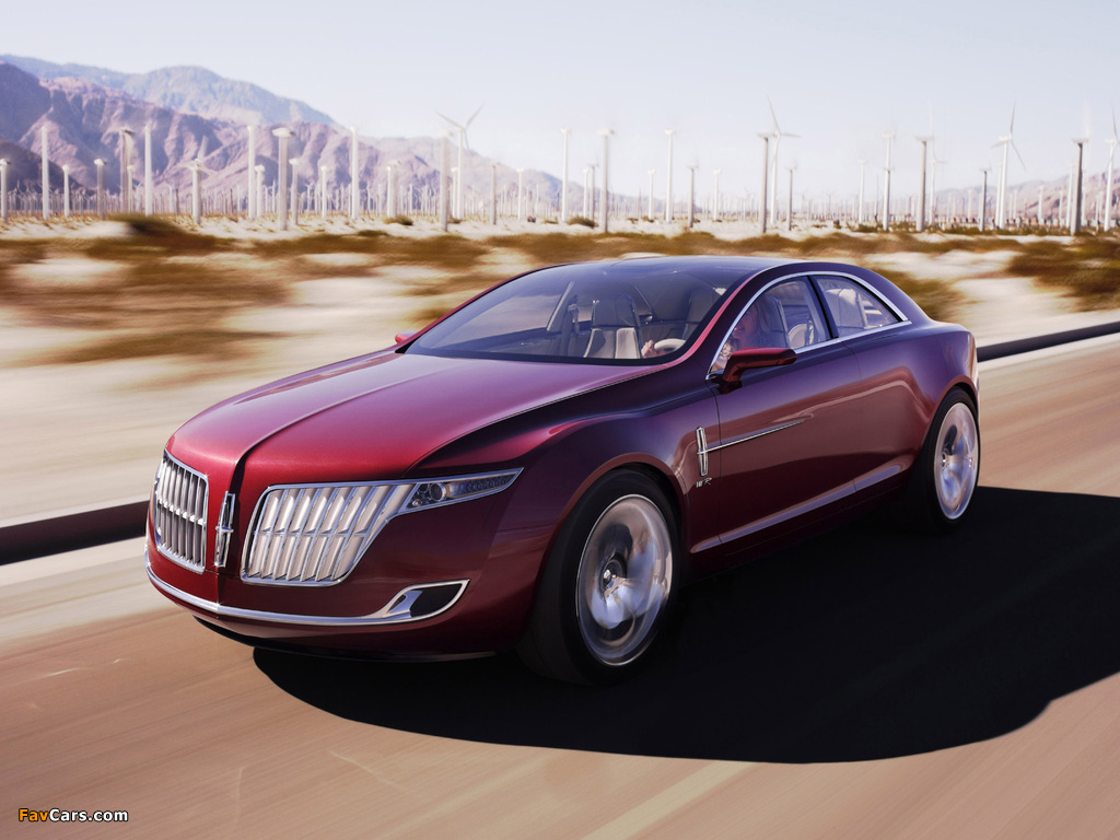 Lincoln MKR Concept 2007 pictures (1024 x 768)