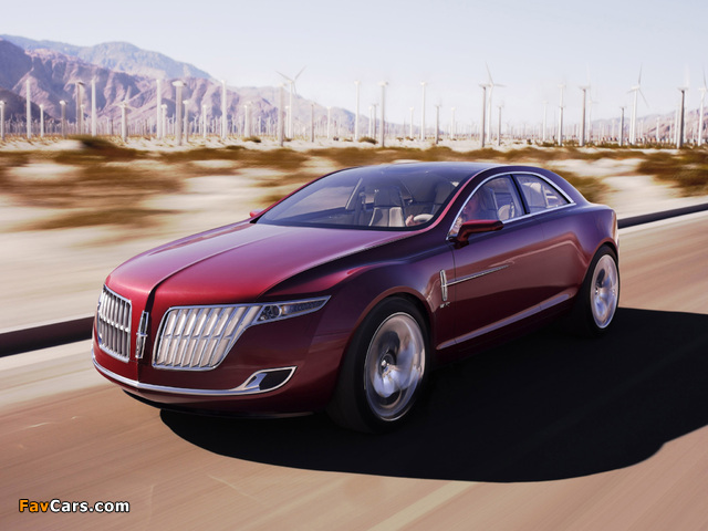 Lincoln MKR Concept 2007 pictures (640 x 480)