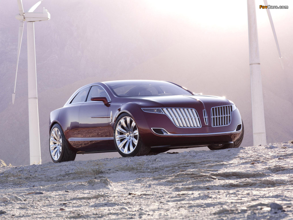 Lincoln MKR Concept 2007 wallpapers (1024 x 768)