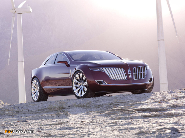 Lincoln MKR Concept 2007 wallpapers (640 x 480)