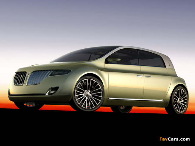 Lincoln C Concept 2009 wallpapers (640 x 480)