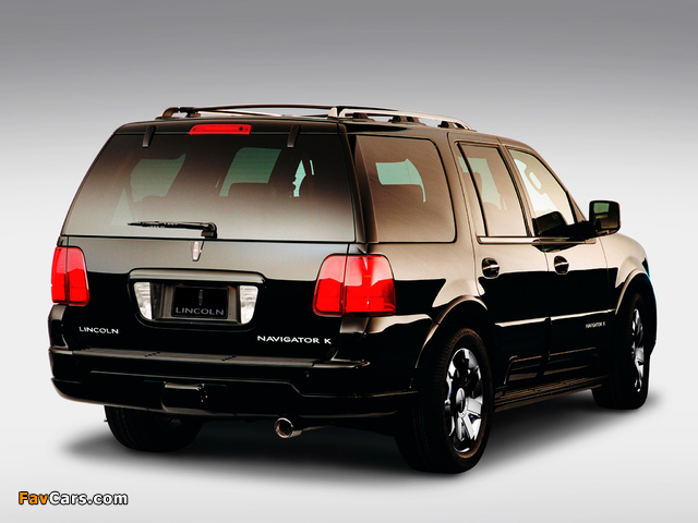 Photos of Lincoln Navigator K Concept 2003 (640 x 480)