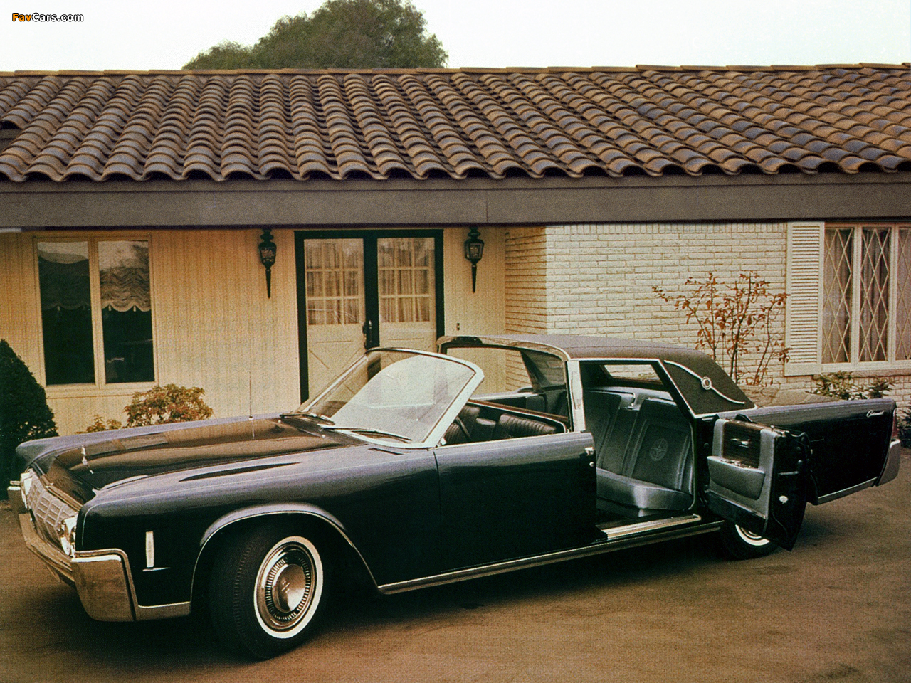 Lincoln Continental Town Brougham Show Car 1964 wallpapers (1280 x 960)