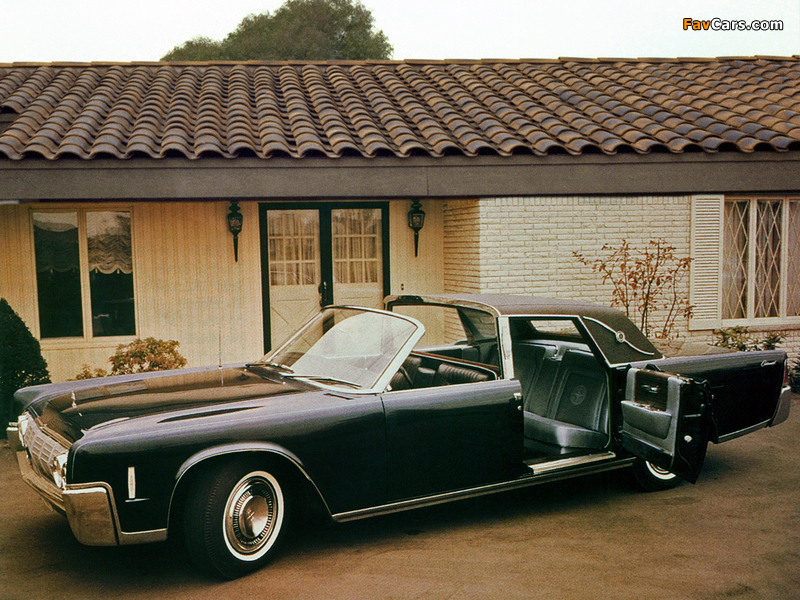 Lincoln Continental Town Brougham Show Car 1964 wallpapers (800 x 600)