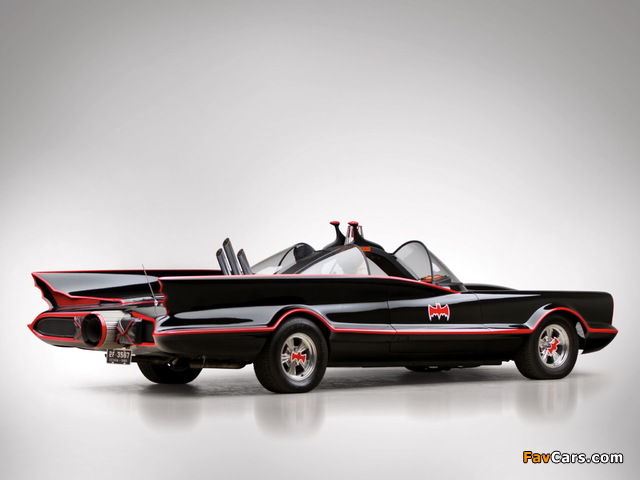 Lincoln Futura Batmobile by Fiberglass Freaks 1966 wallpapers (640 x 480)