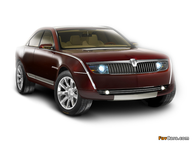 Lincoln Navicross Concept 2003 wallpapers (640 x 480)