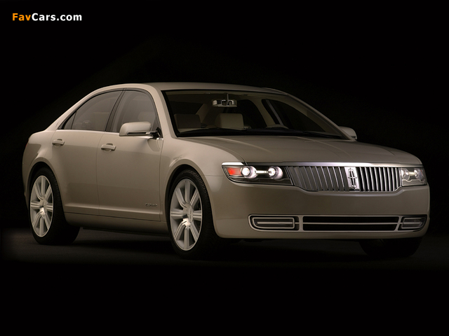 Lincoln Zephyr Concept 2004 wallpapers (640 x 480)