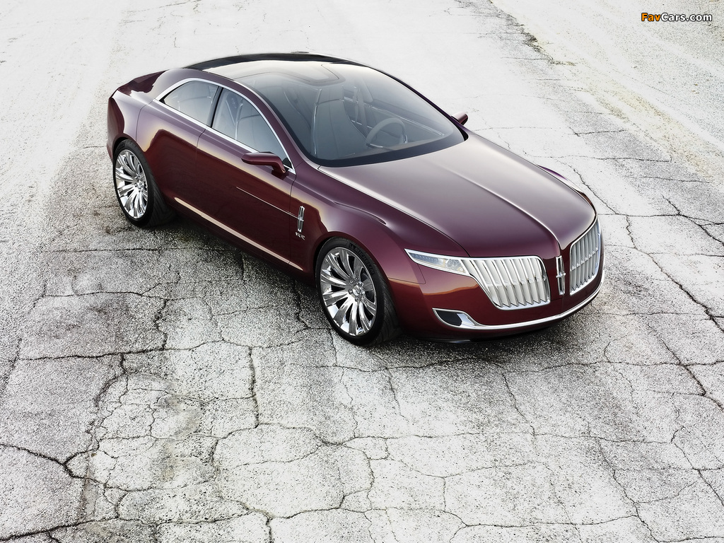 Lincoln MKR Concept 2007 wallpapers (1024 x 768)