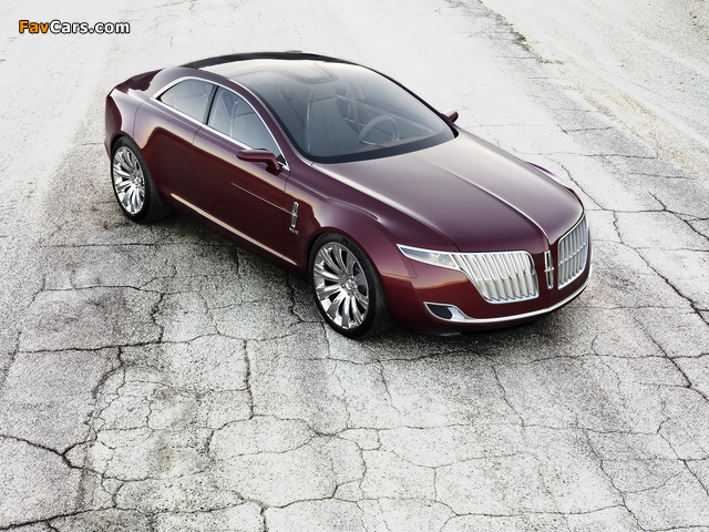 Lincoln MKR Concept 2007 wallpapers (640 x 480)