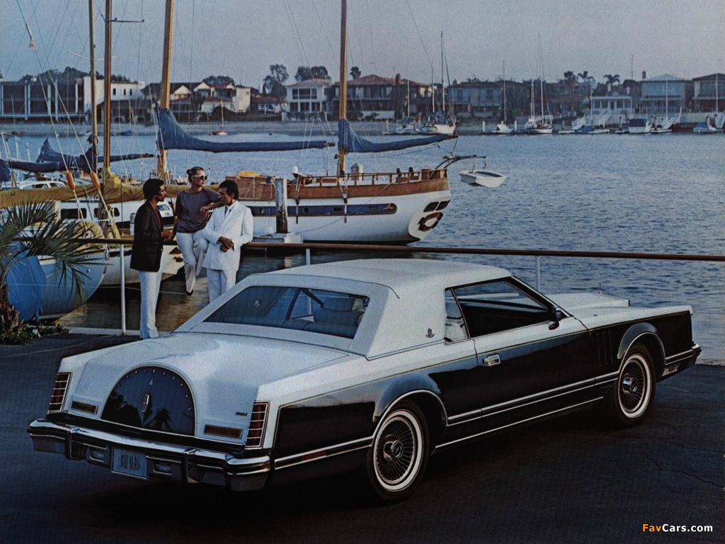 Images of Lincoln Continental Mark V Bill Blass Edition 1979 (1024 x 768)