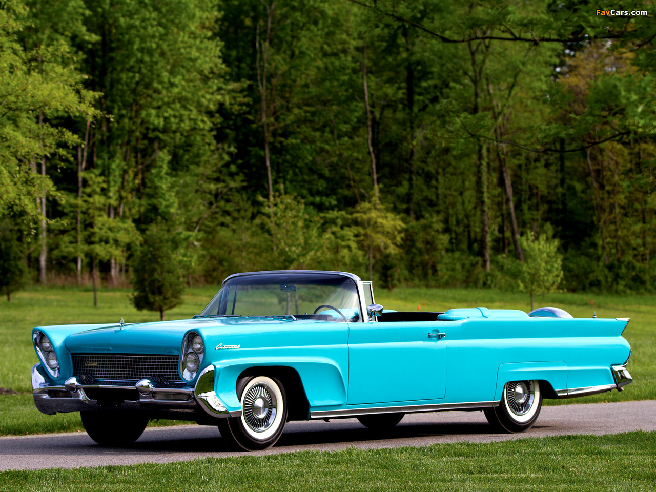 Lincoln Continental Mark III Convertible 1958 images (1280 x 960)
