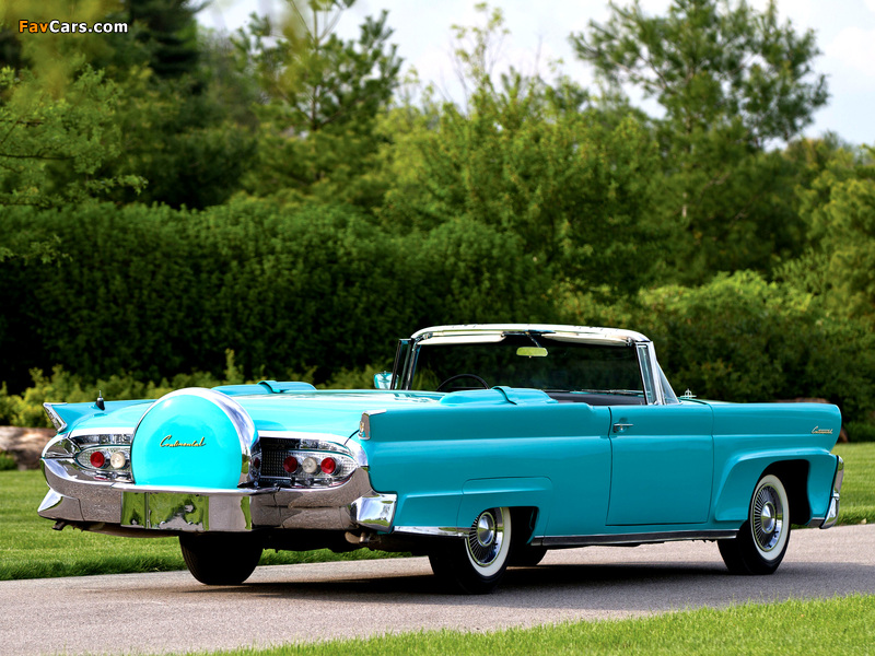 Lincoln Continental Mark III Convertible 1958 images (800 x 600)