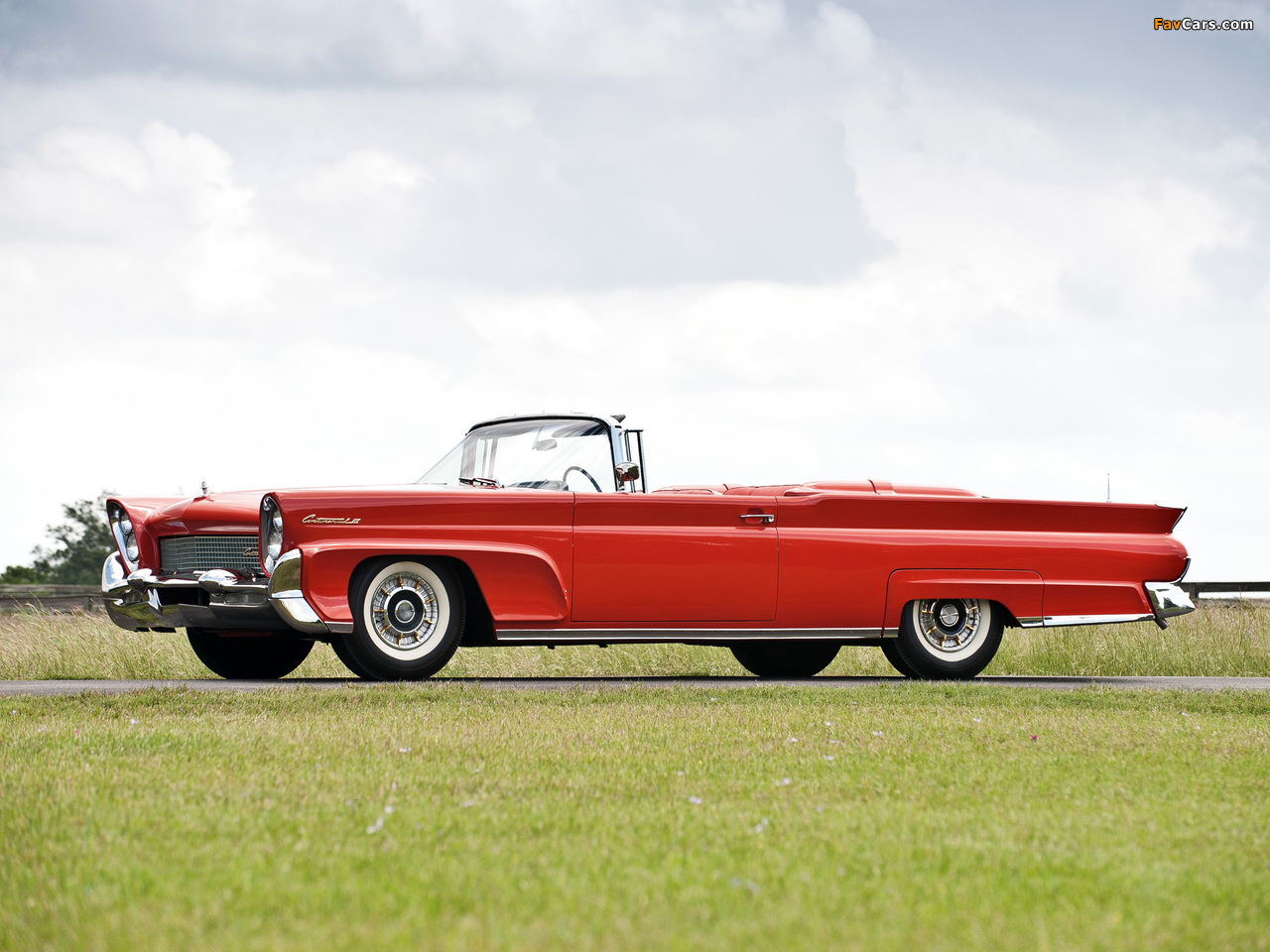 Lincoln Continental Mark III Convertible 1958 wallpapers (1280 x 960)