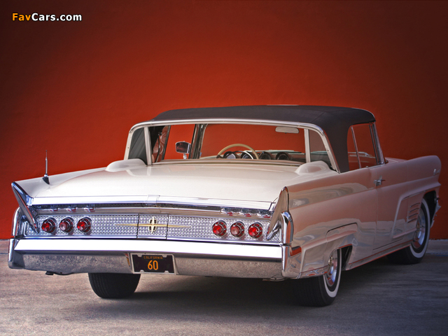 Lincoln Continental Mark V Convertible (68A) 1960 images (640 x 480)