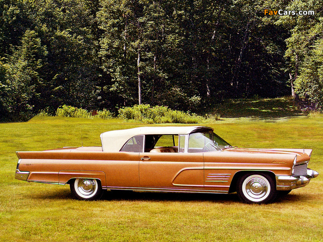 Lincoln Continental Mark V Convertible (68A) 1960 pictures (640 x 480)