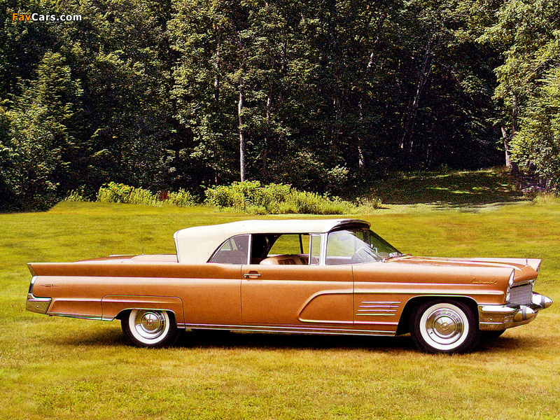 Lincoln Continental Mark V Convertible (68A) 1960 pictures (800 x 600)
